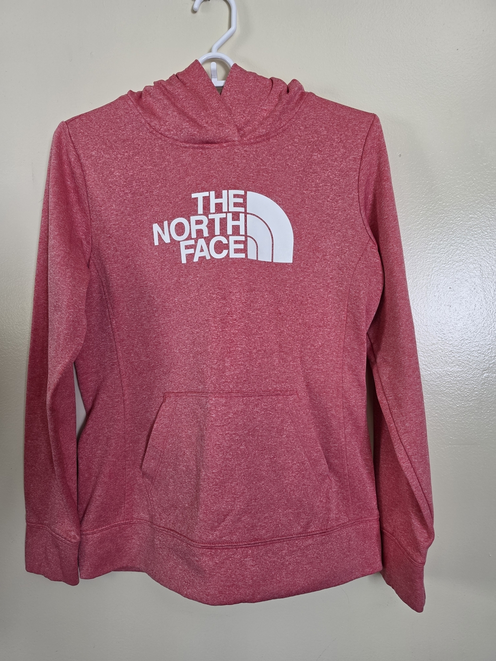 The North Face Heather Pink Women's Pullover Hoodie Size M